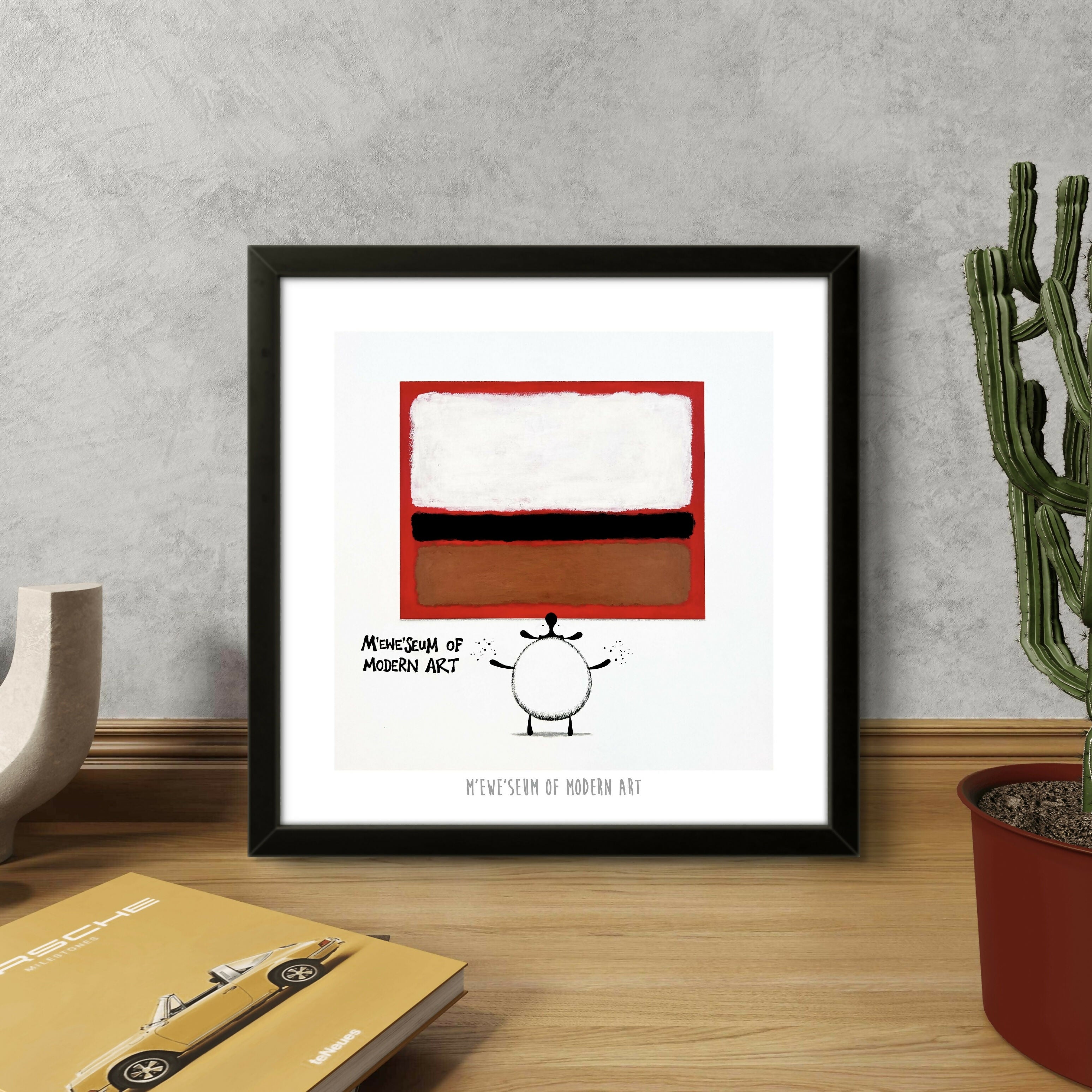 M’ewe’seum Of Modern Art - 10” Print