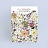 Wonderful Grandma Pink Pressed Flower Print Card