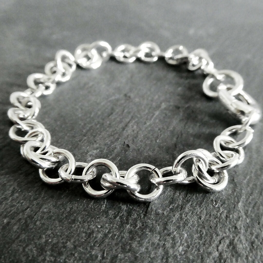 Sterling Silver Rose Sprite Bracelet