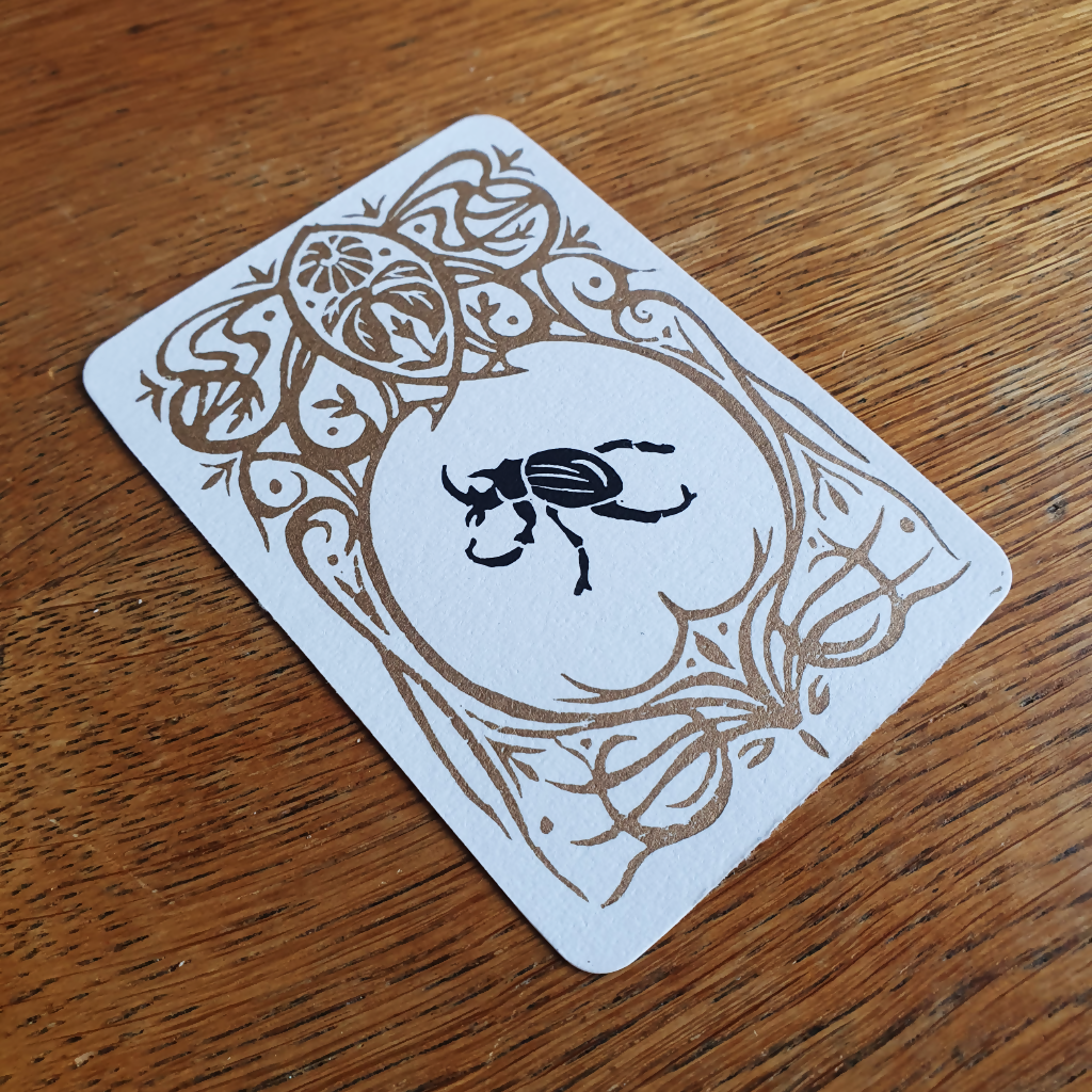 CREATURE CARD LINO PRINT