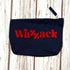 Cute Insult Navy Cotton Pencil case
