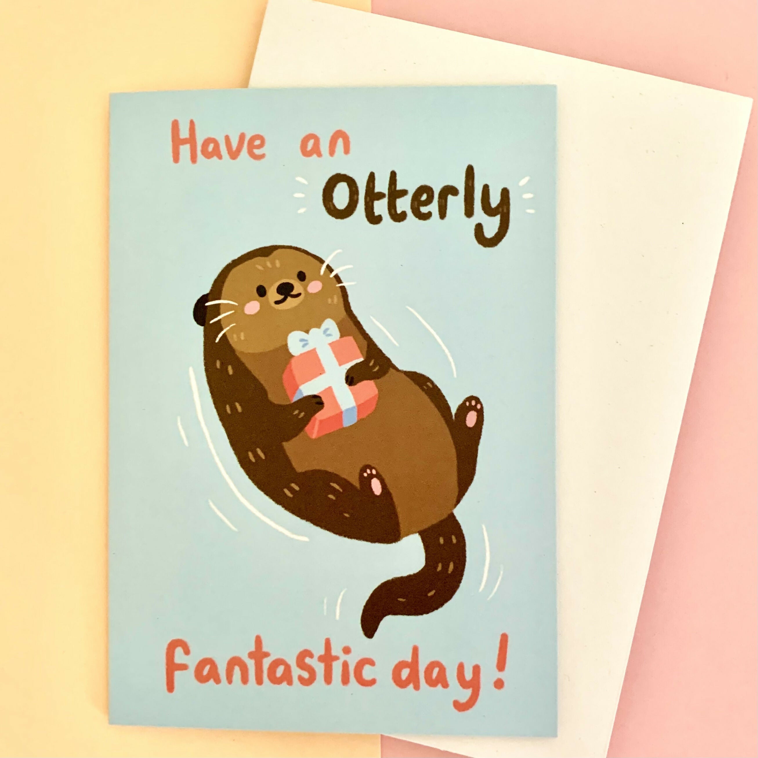 A6 Otter Card