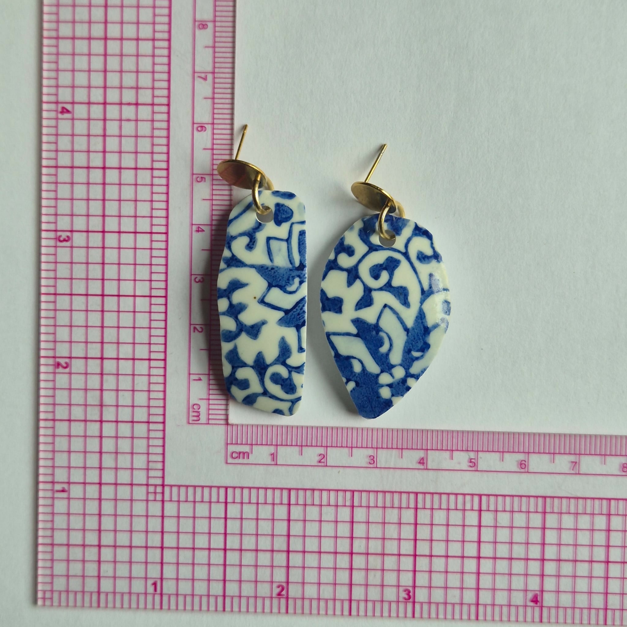 Recycled Ceramic Earring