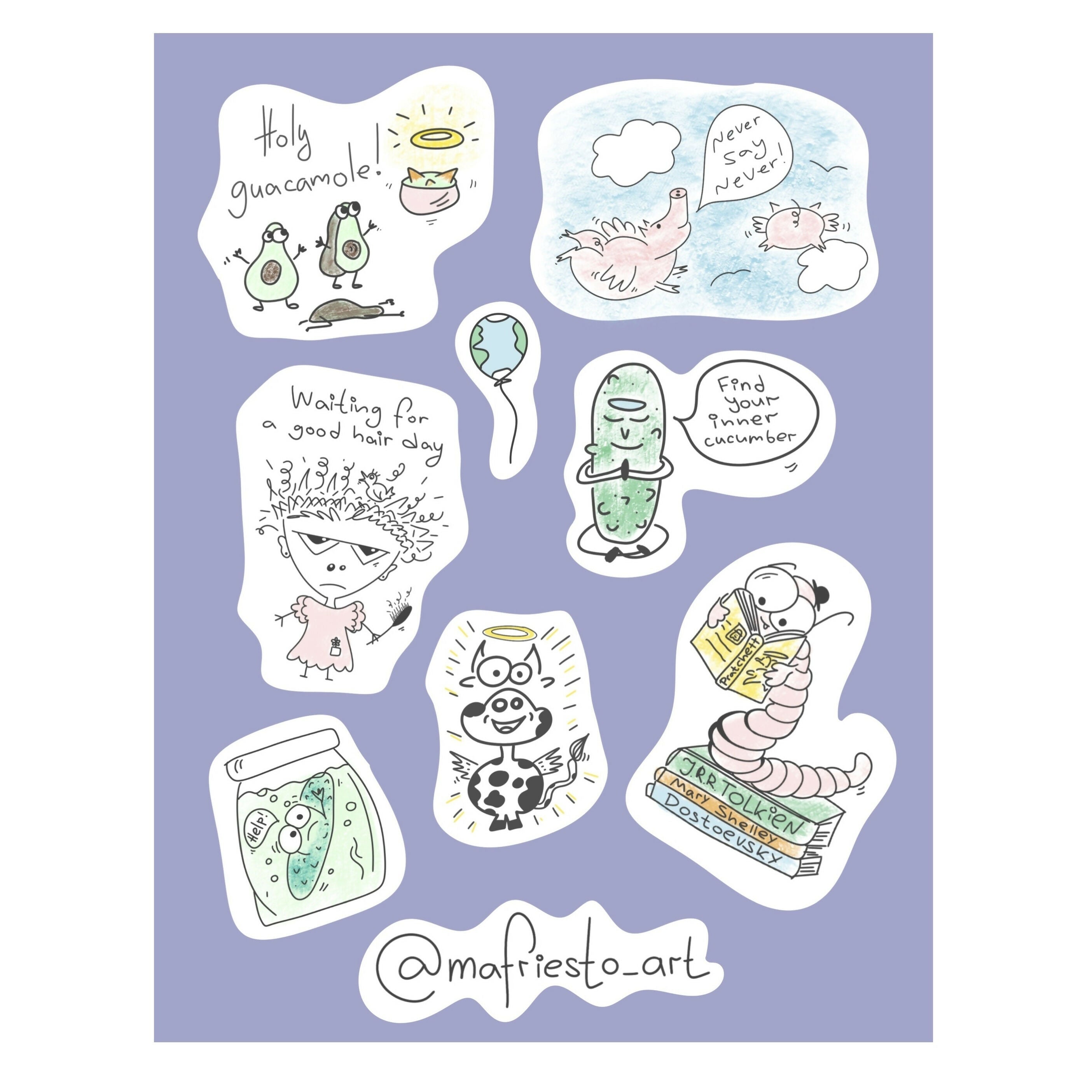 Idiom Stickers