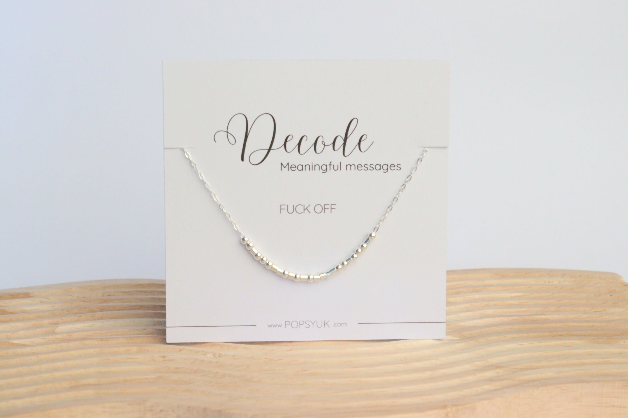 Sterling Silver Morse Code Bracelets