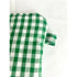 Green Gingham Quilted Coin Purse / Card Holder