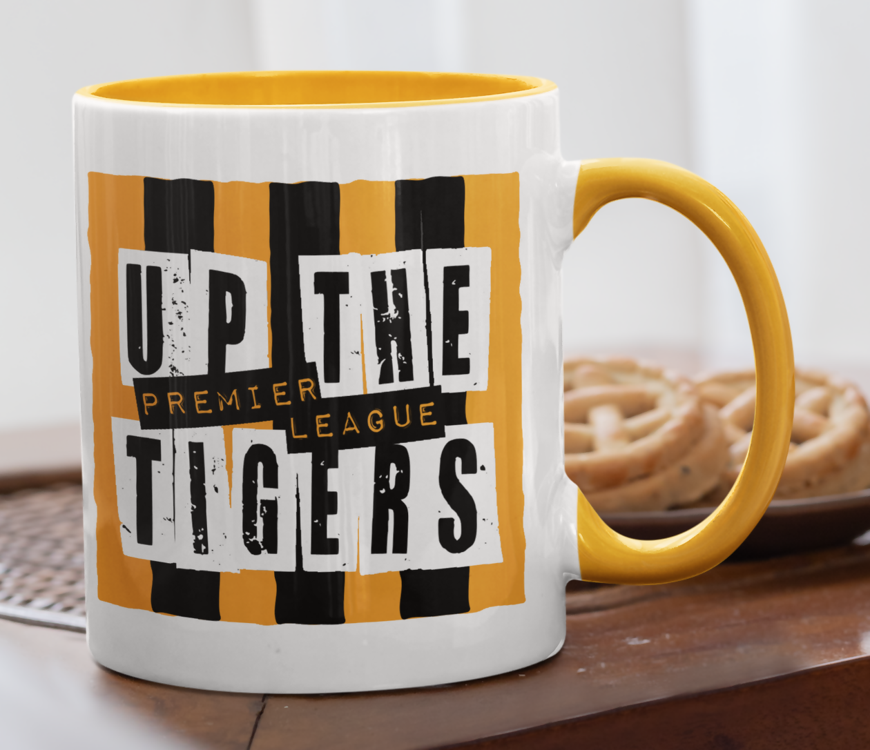 Hull City Mug UP THE TIGERS Design