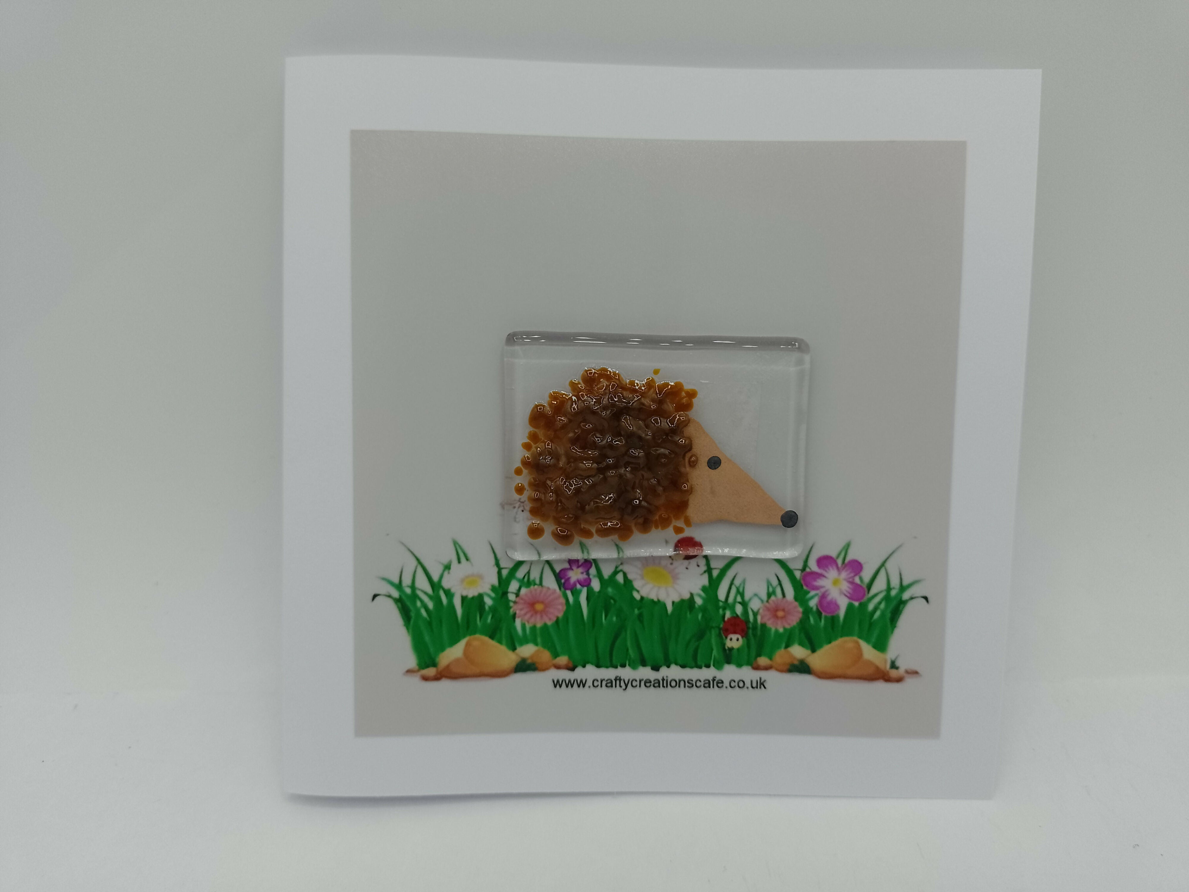 Fused Glass card