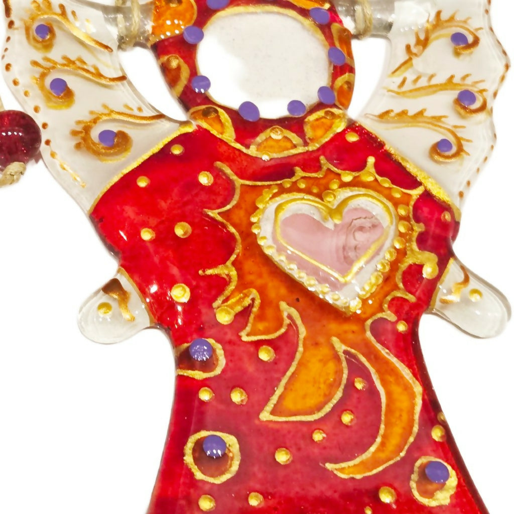 Glass Guardian Angel Flame of Love
