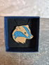 Handcrafted, Cherry Veneered, Badger Head Pin
