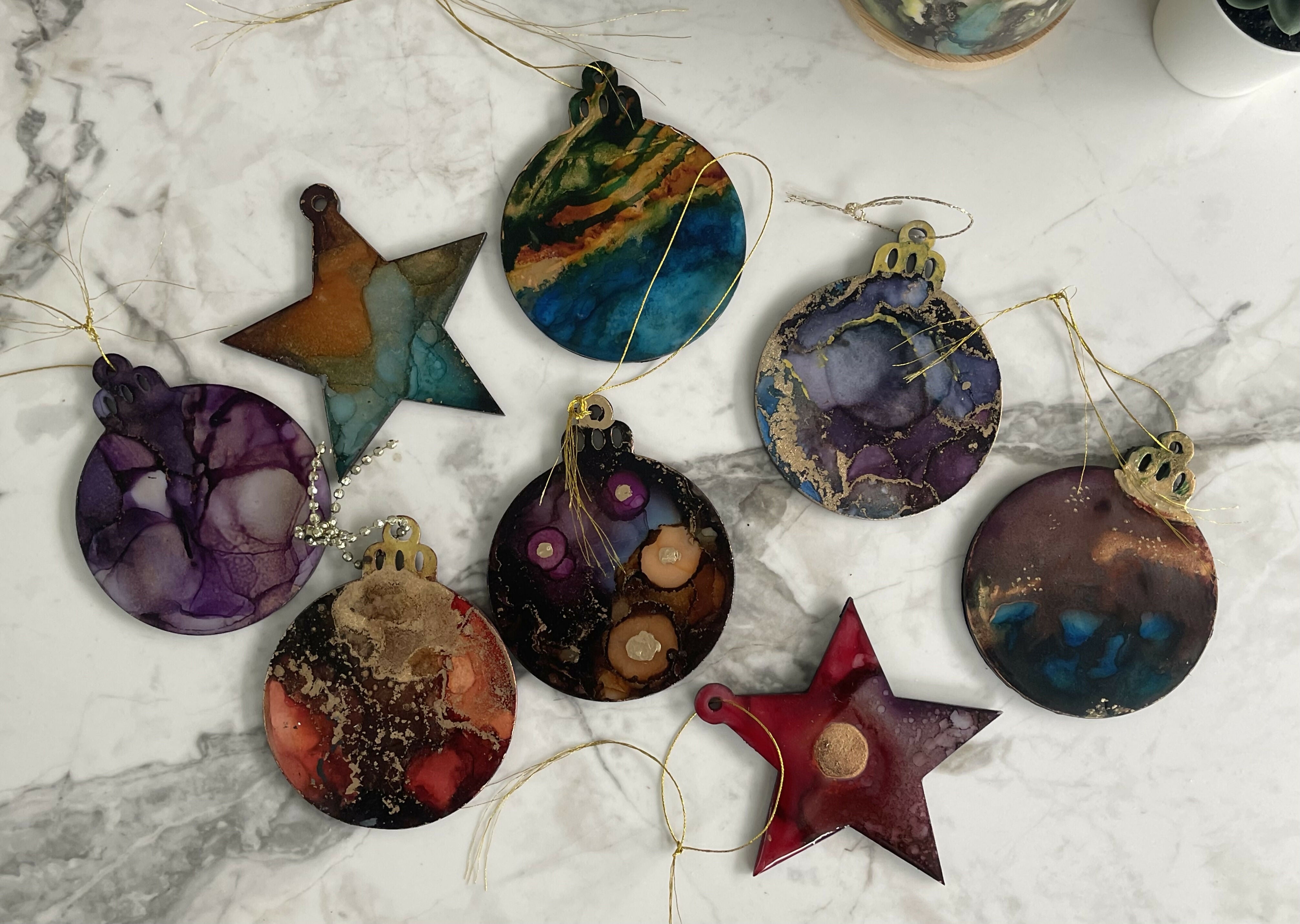 Handmade Christmas Baubles
