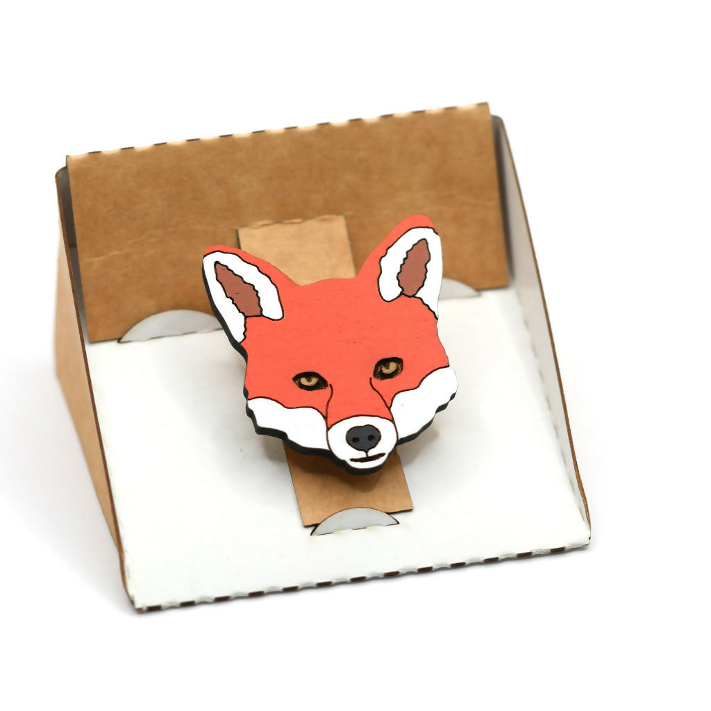 Fox Brooch