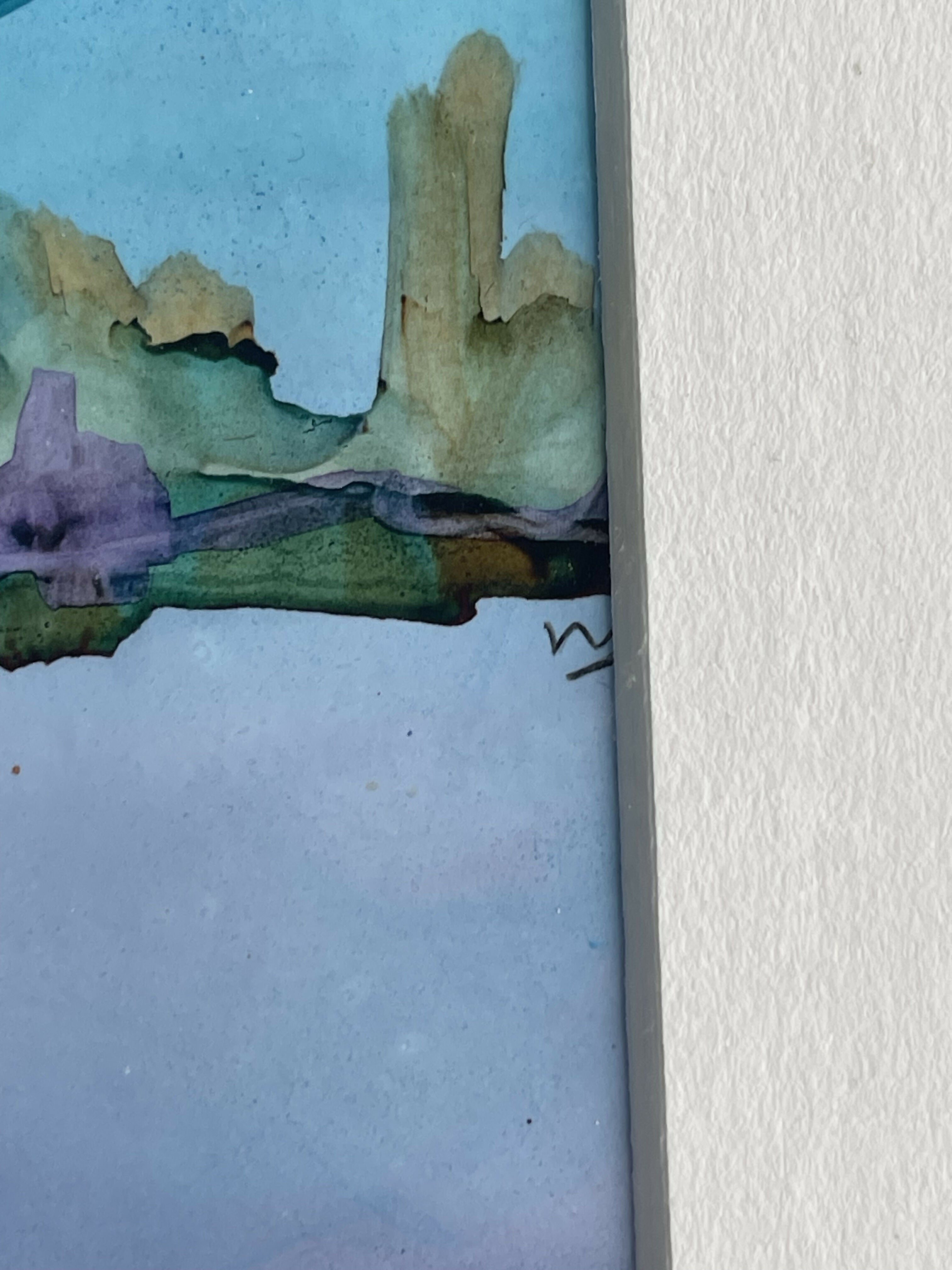 Cycling In The Sun - Original Painting