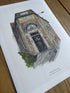 Hull Attractions of the Avenues Watercolour Print A4 / Atom Bar