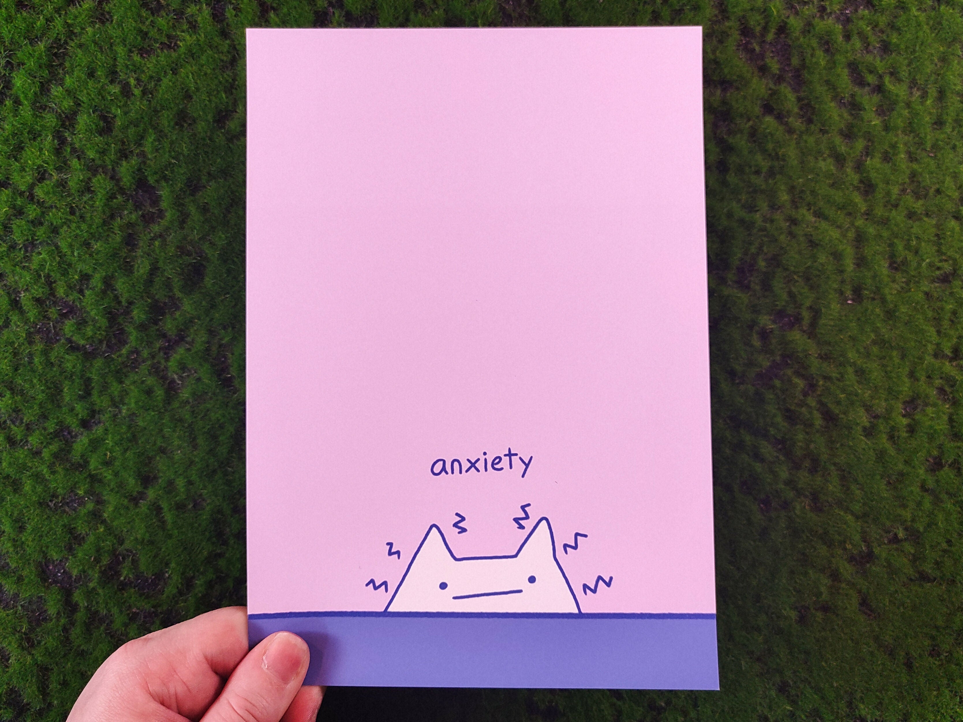 Anxiety Art Print