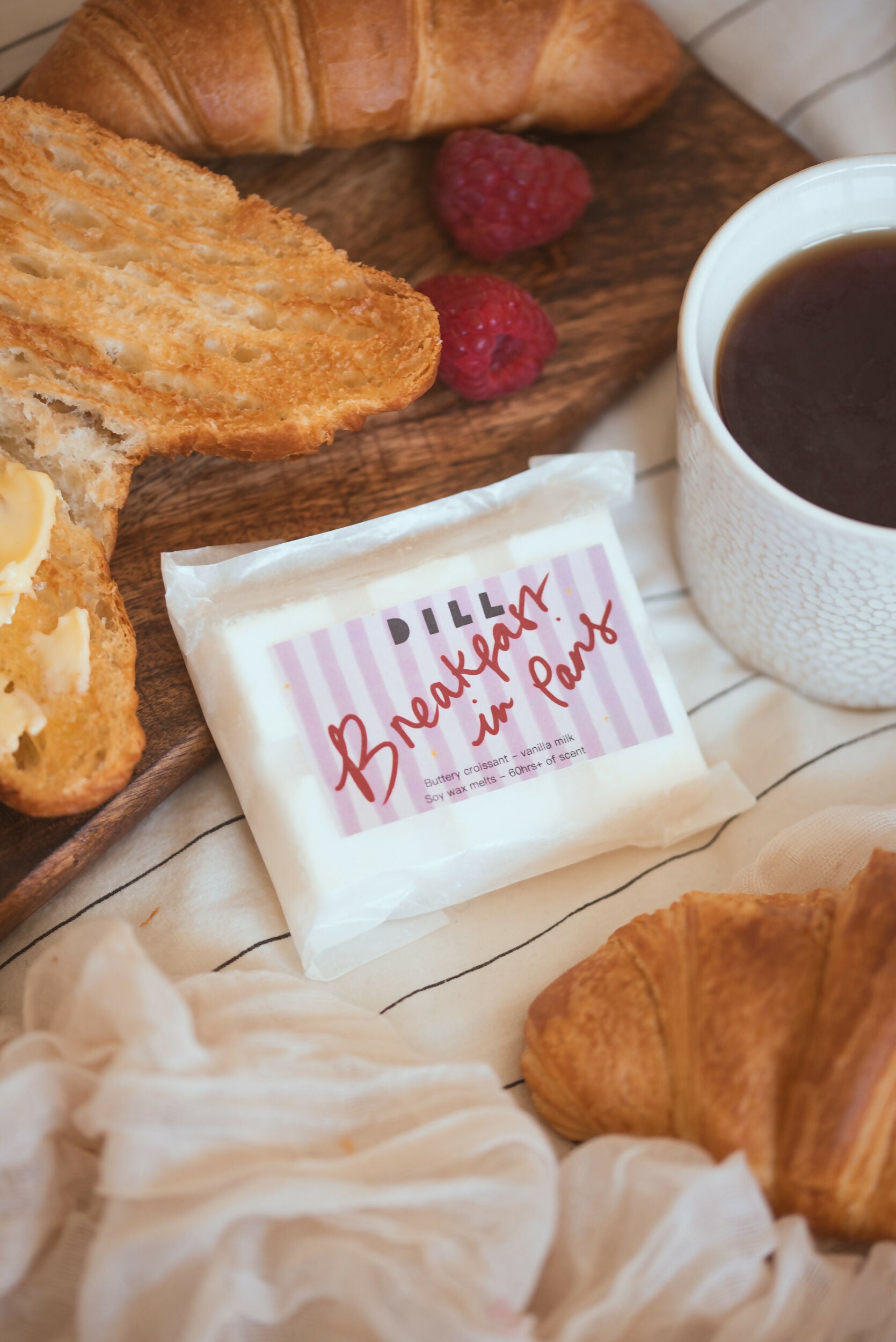 Breakfast in Paris - Soy Wax Melt Snap Bar