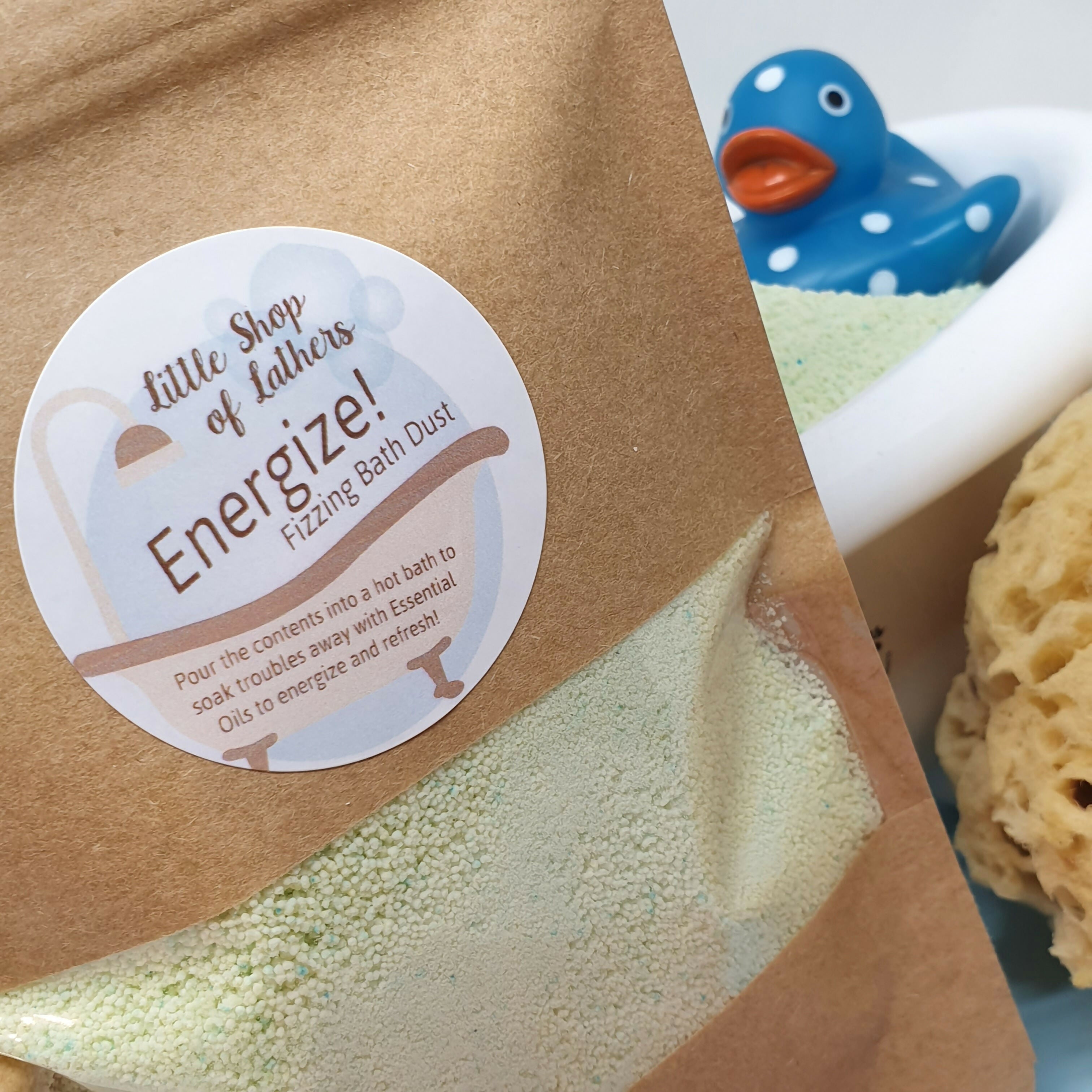 Energize Fizzing Bath Dust
