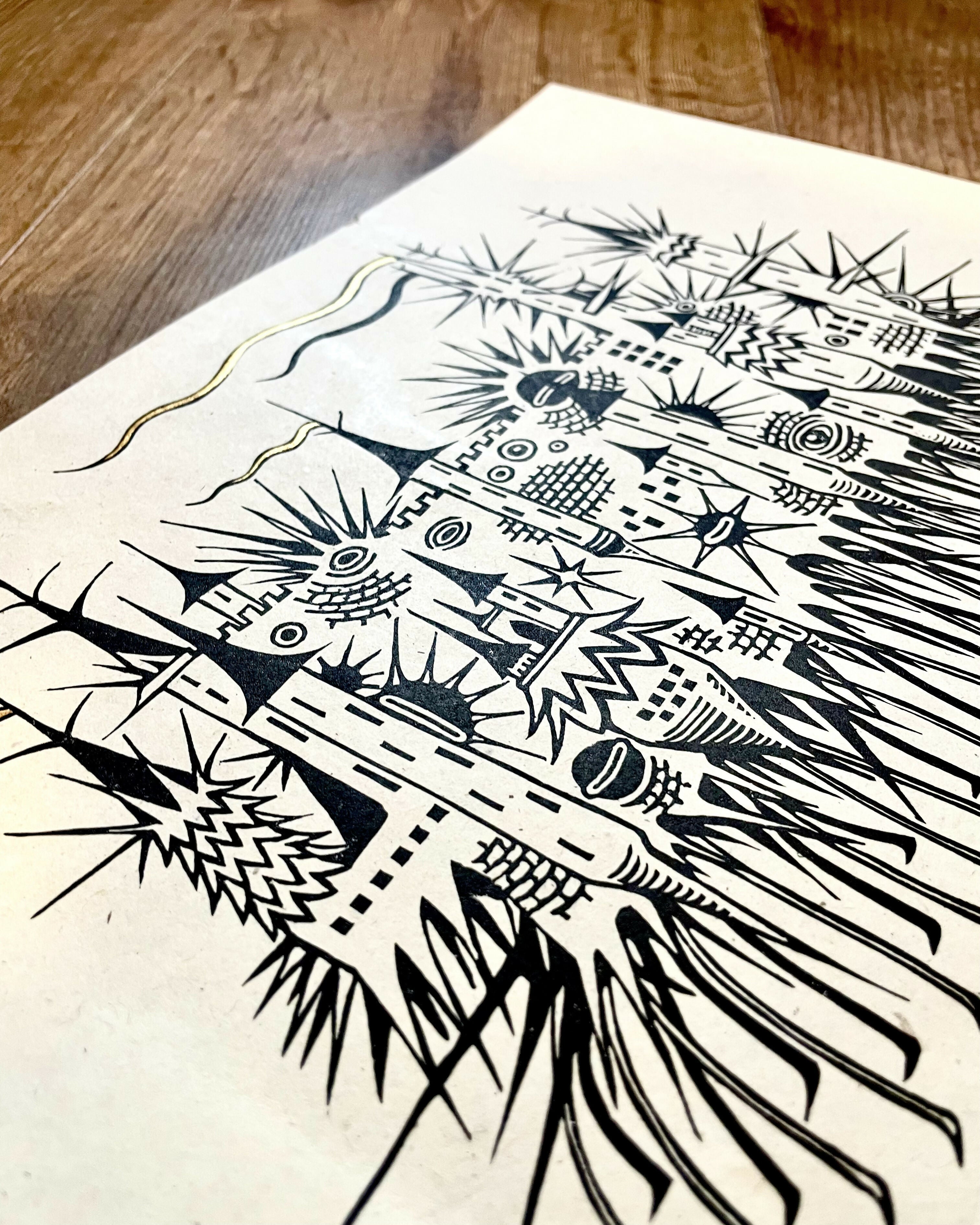 Castell Yrchin Print