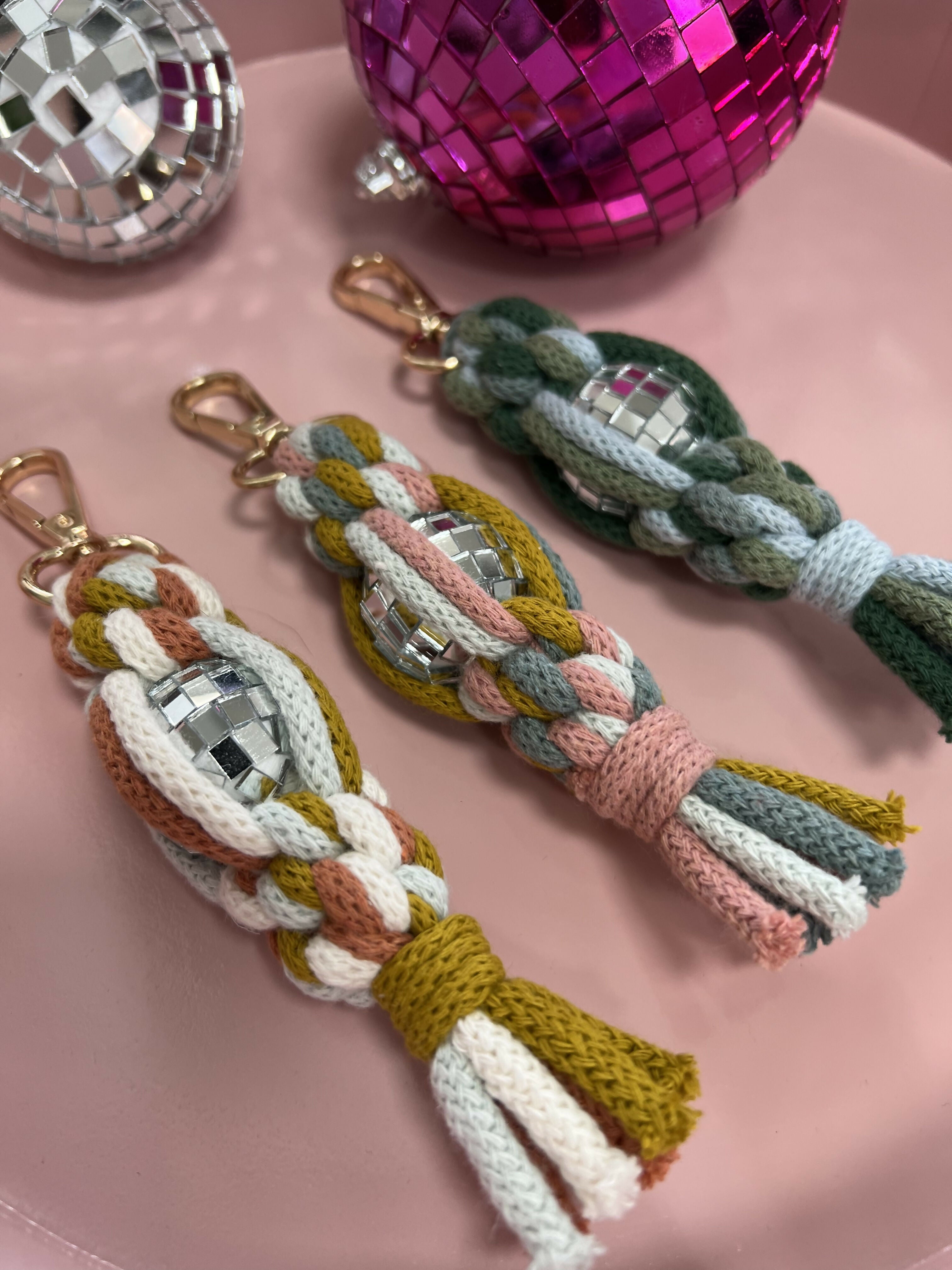 Disco Keychain-Multi