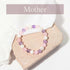 Mother Crystal Bracelet- 8mm
