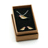 Goldfinches Necklace and Stud Earrings Set