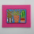 Magnetic Plants and Cactus Framed Clay Tile