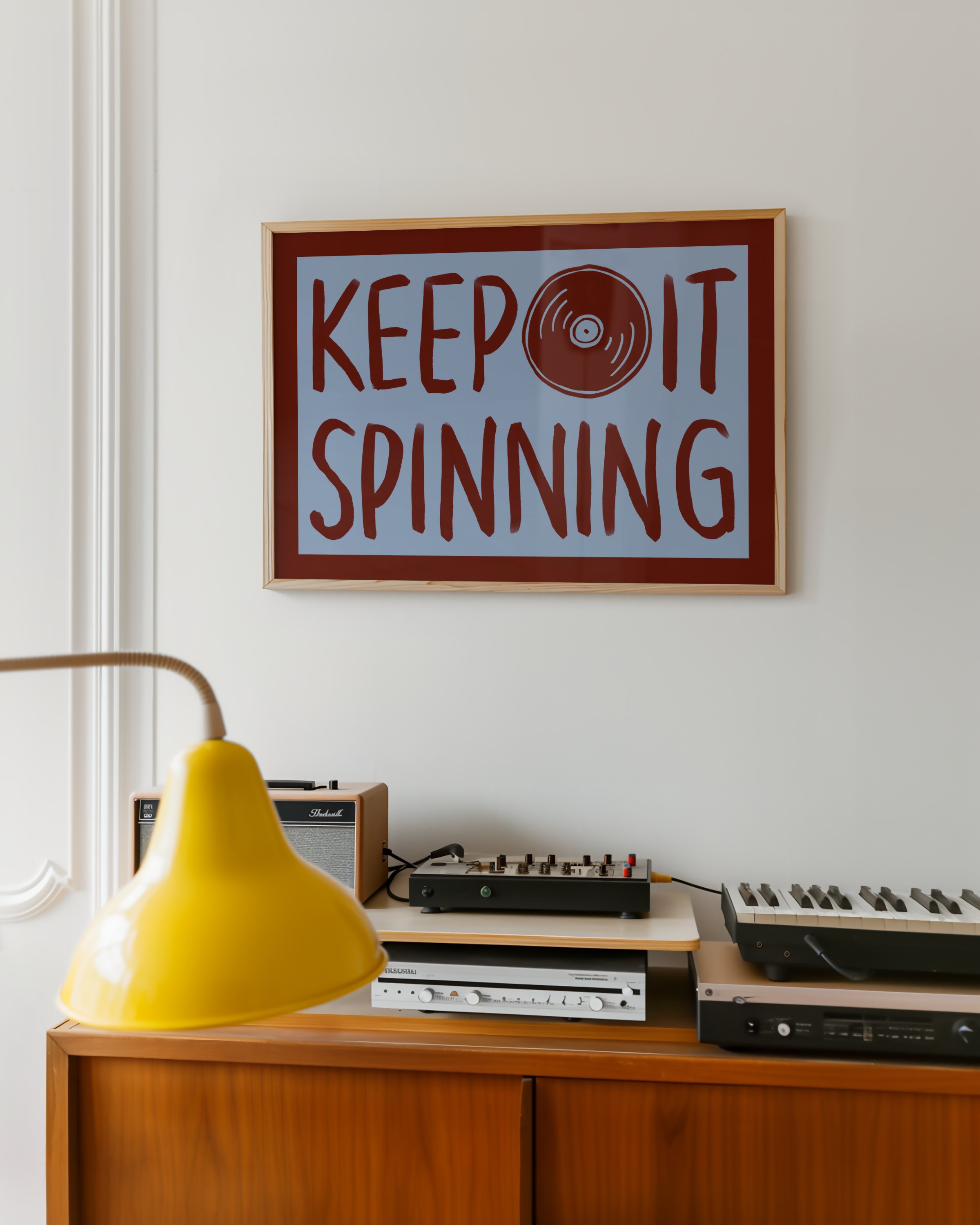 Keep it Spinning Print