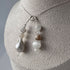 HEALING CRYSTAL & STERLING SILVER CROWN CHAKRA PENDANT WITH BAROQUE PEARL AND 18” CHAIN