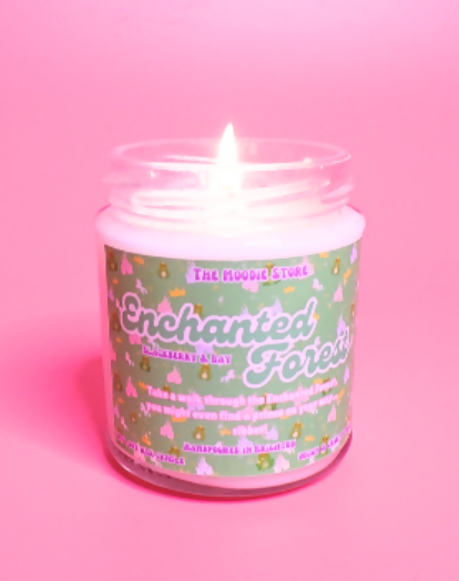 Enchanted Forest - Blackberry & Bay Fragranced Vegan Soy Wax Candle