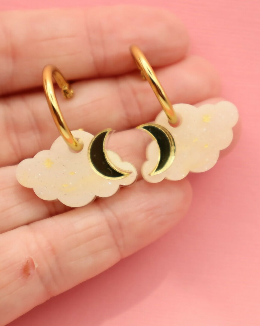 Cloud and Moon