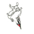 Spotted Woodpeckers Necklace and Stud Earrings Set