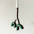 Painted Wooden Mistletoe Hanging Decorations