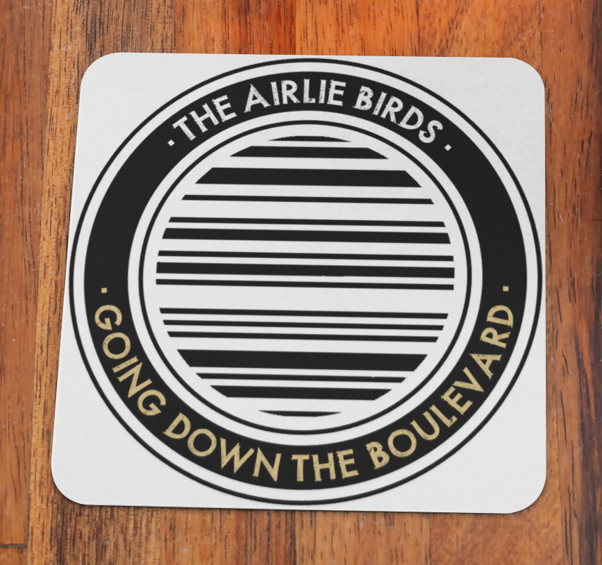 Hull FC Coaster BARCODE Design SET OF 2