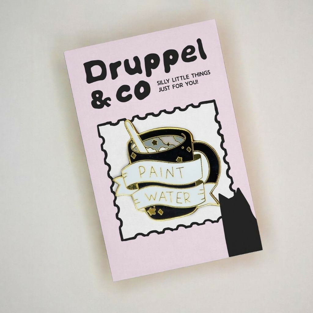 Paint Water Enamel Pin