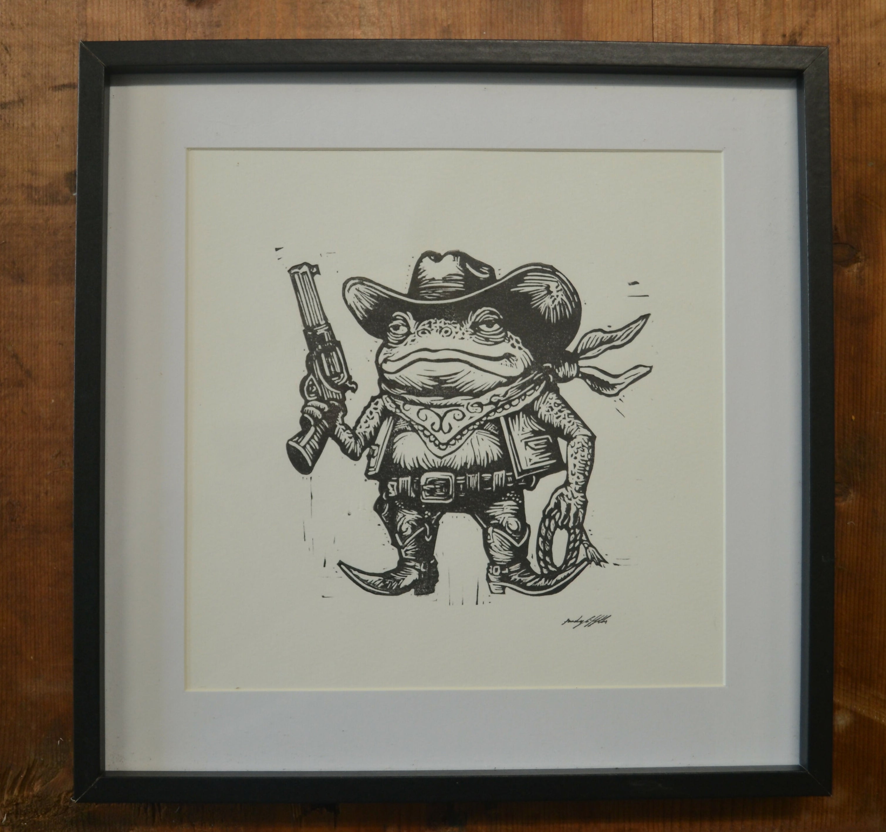 Cowboy Toad Frame