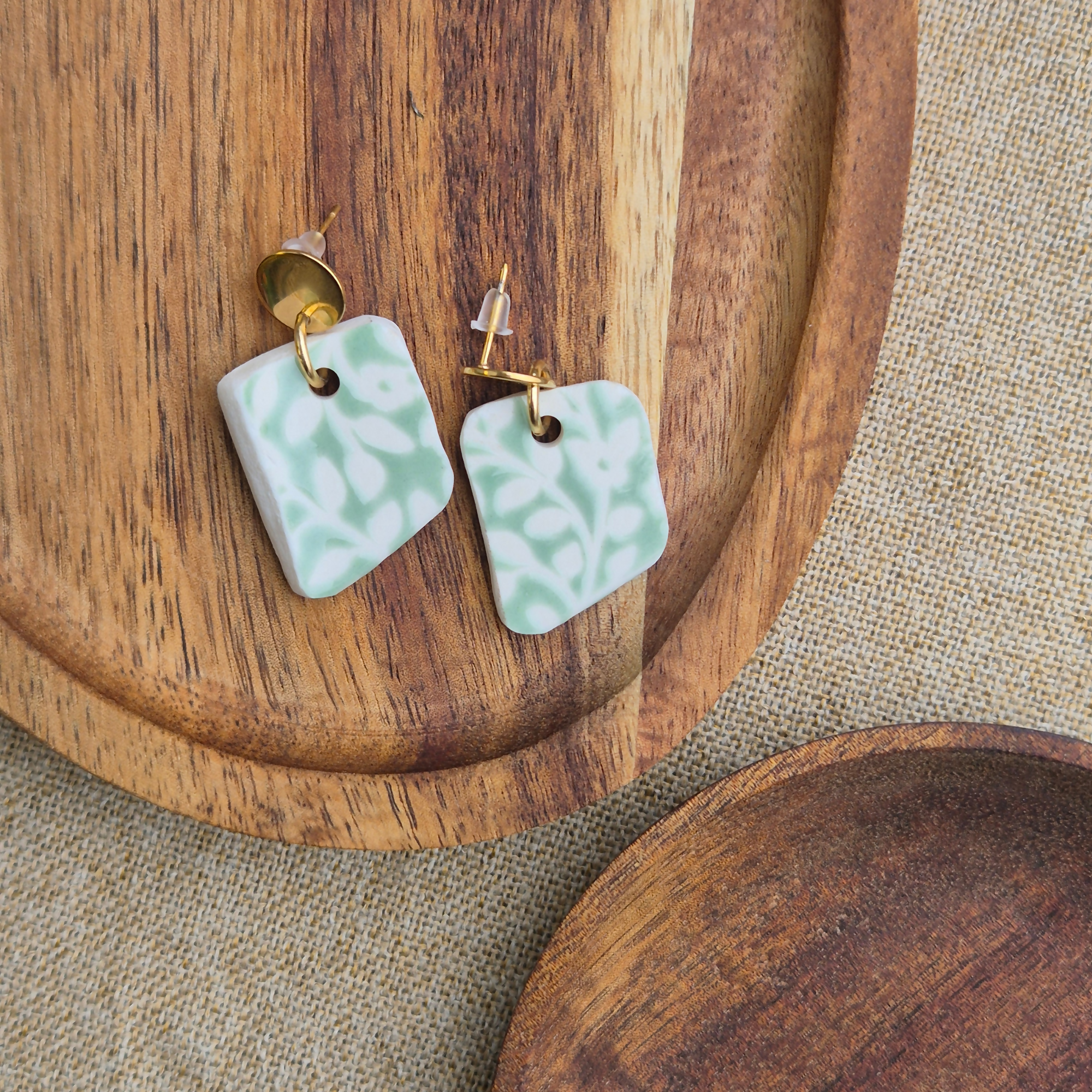 Recycked Ceramic Earring