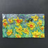 Daffodils By Wall Mini Oil Painting Fridge Magnet