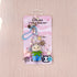Husky Baby Toy Figure Beaded Trinket Keychain