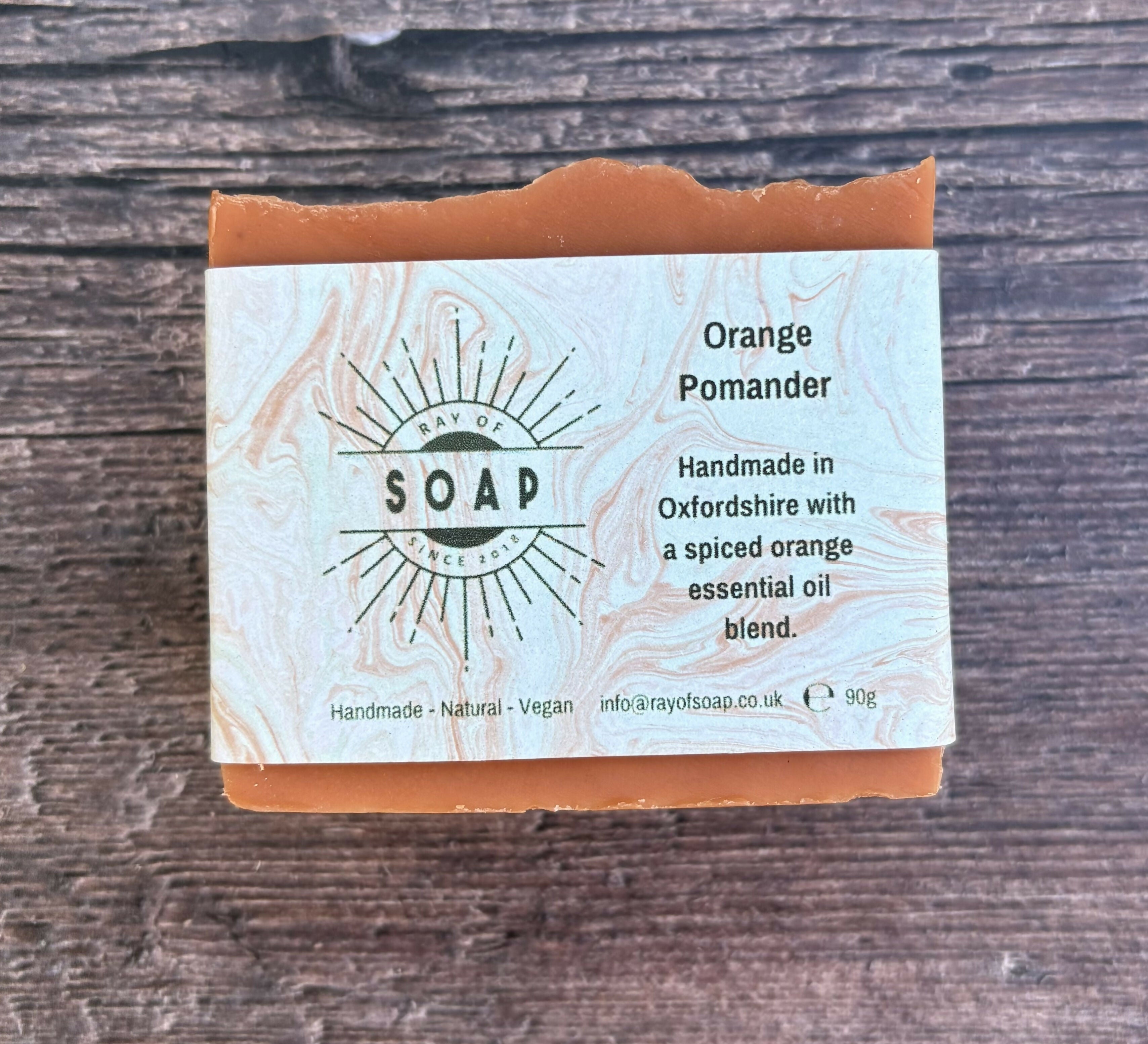 Orange Pomander Handmade Soap