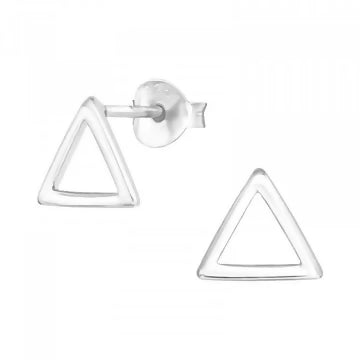Open Triangle Stud