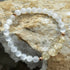 Handmade Natural Citrine And Selenite Stretch Bracelet
