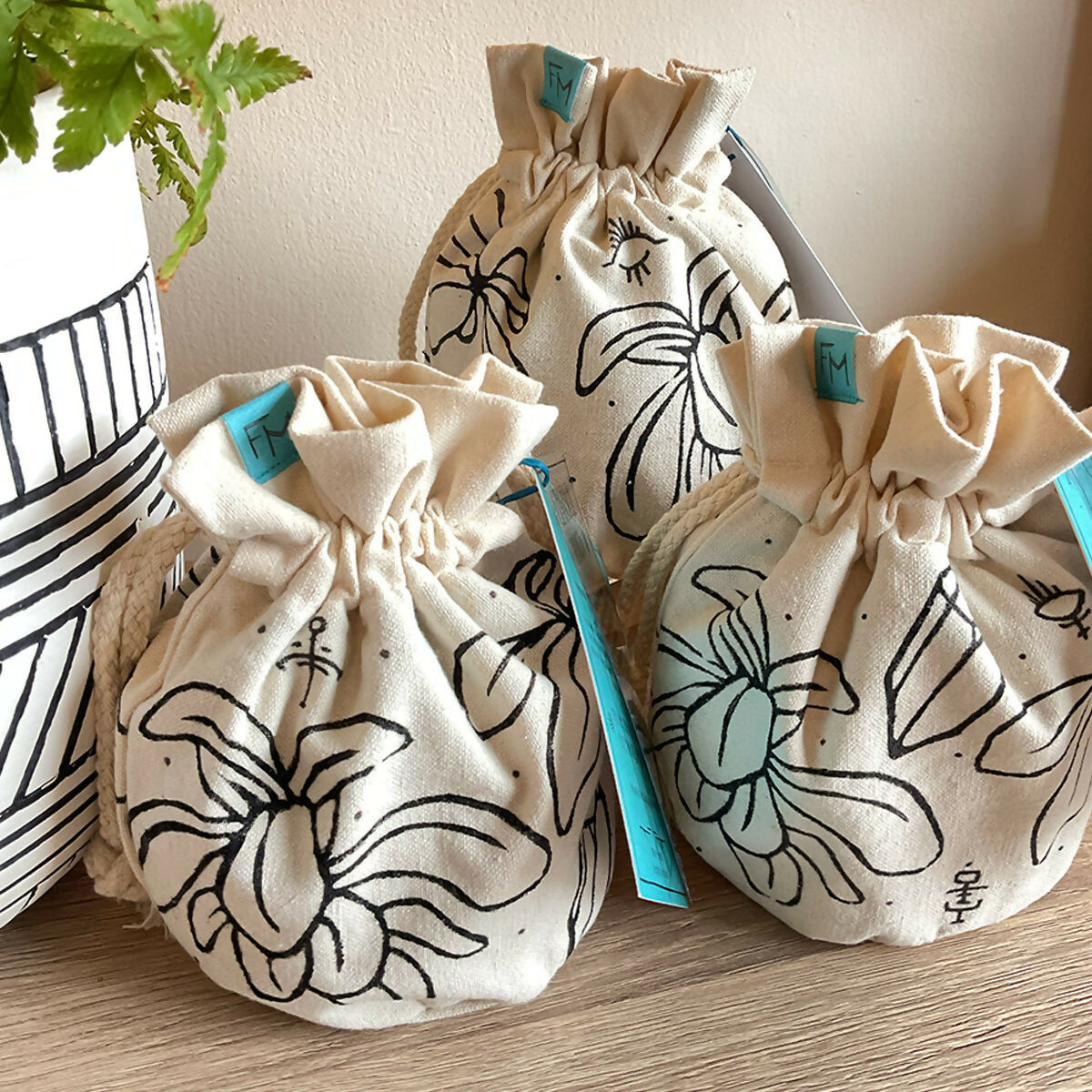 Crystal Pouch • Coin Purse • Drawstring Bag