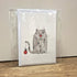 Cat Christmas Card Twin Pack