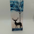 Fused Glass Silhouette Stag Tealight