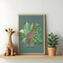Giraffe Jungle Print