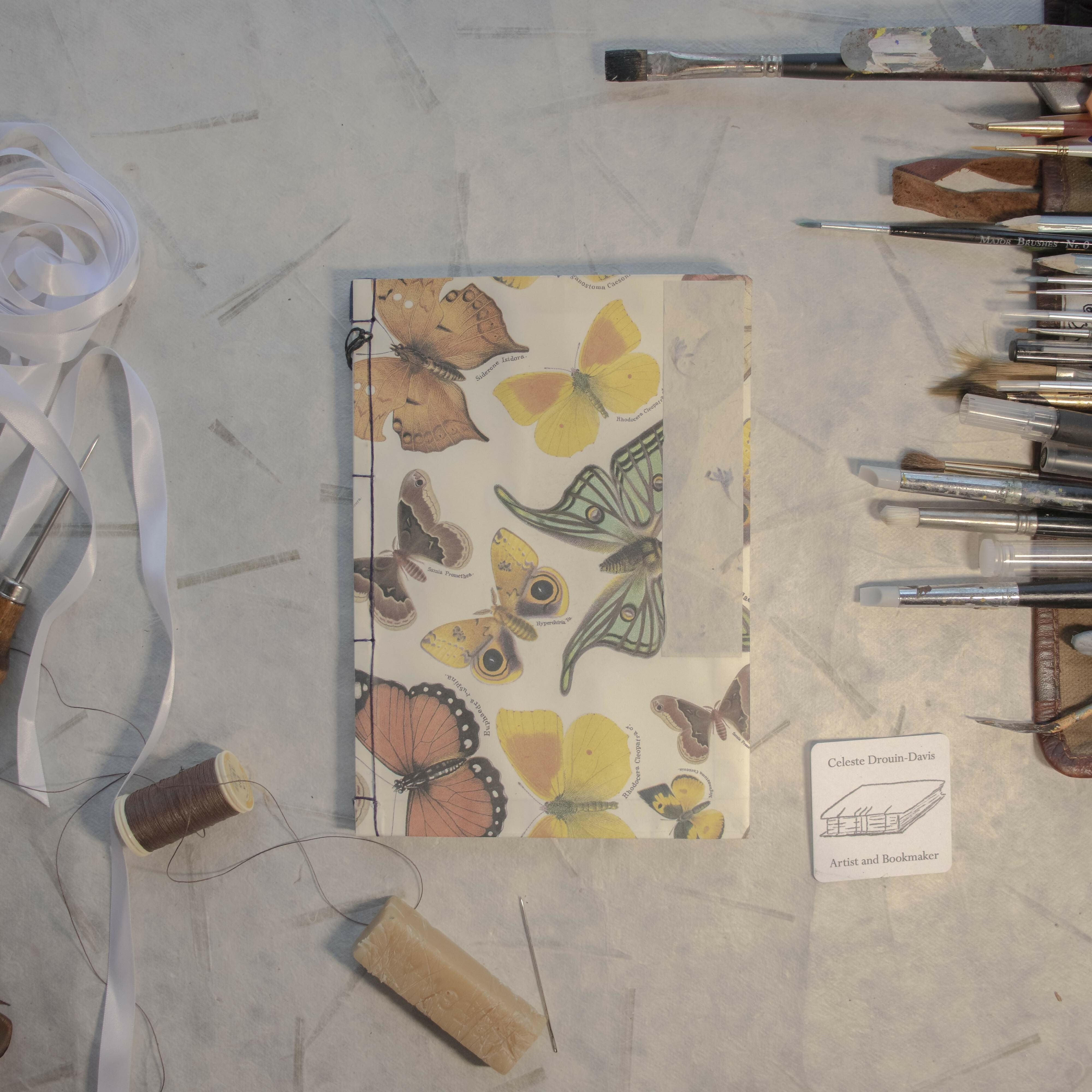 Handmade Artists sketchbooks Japanese Binding