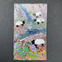 4 Sheep Oil Painting Mini Canvas Fridge Magnet