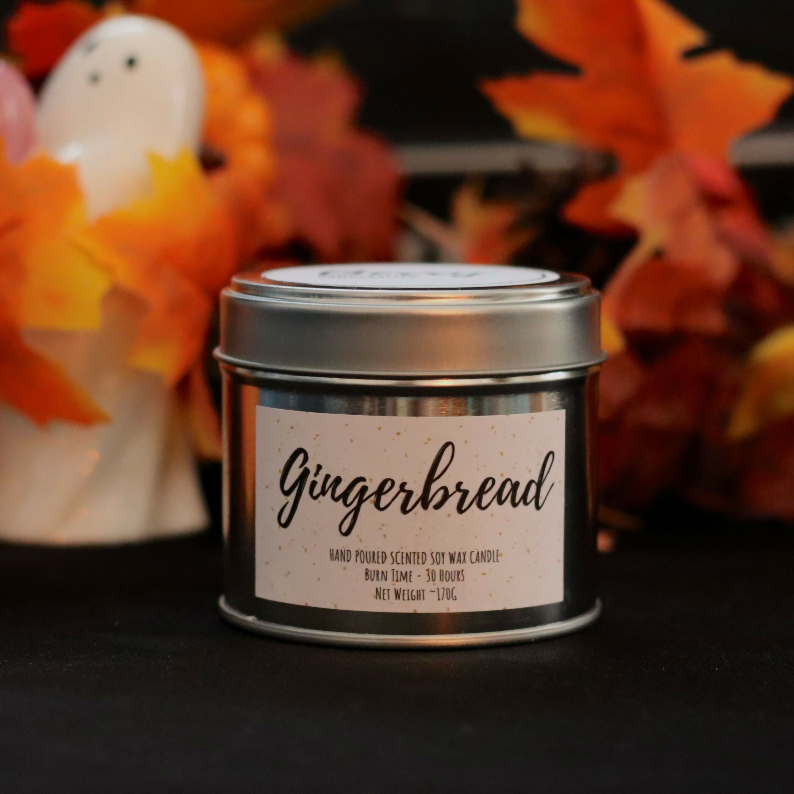 Hand Poured Soy Wax Candle - Gingerbread