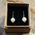 Pearl Huggie Earrings