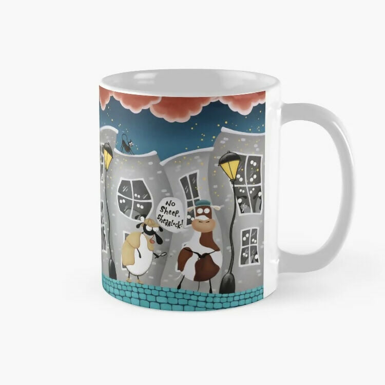 No Sheep, Shearlock! Ceramic Mug